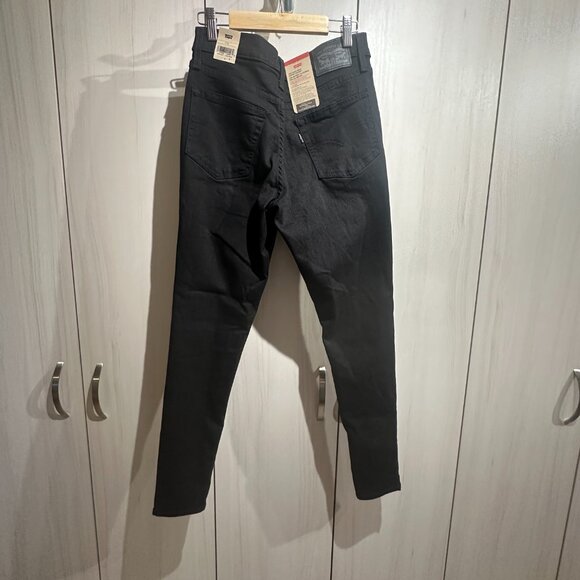 BNWT Levis 720 High Rise Super Skinny 27 - Black - Picture 6 of 14